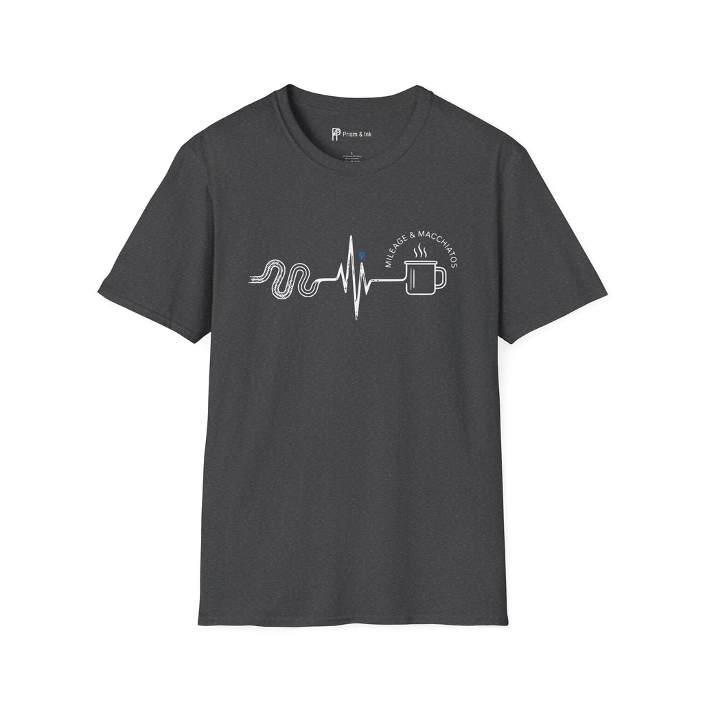 Mileage & Macchiatos Road Trip T-Shirt