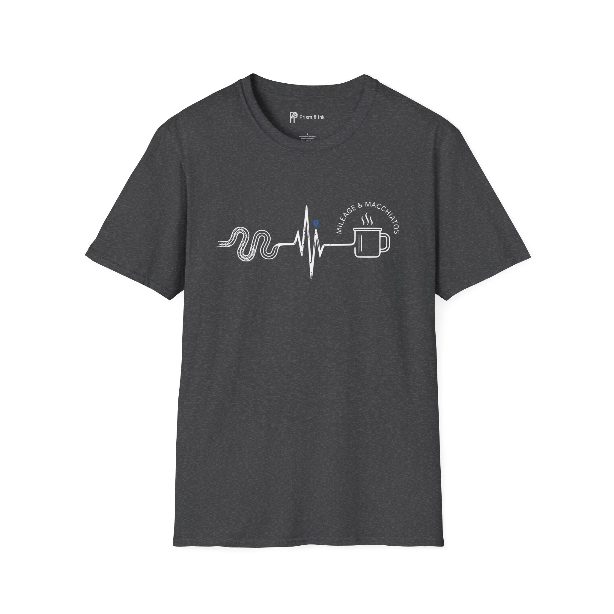 Mileage & Macchiatos Road Trip T-Shirt