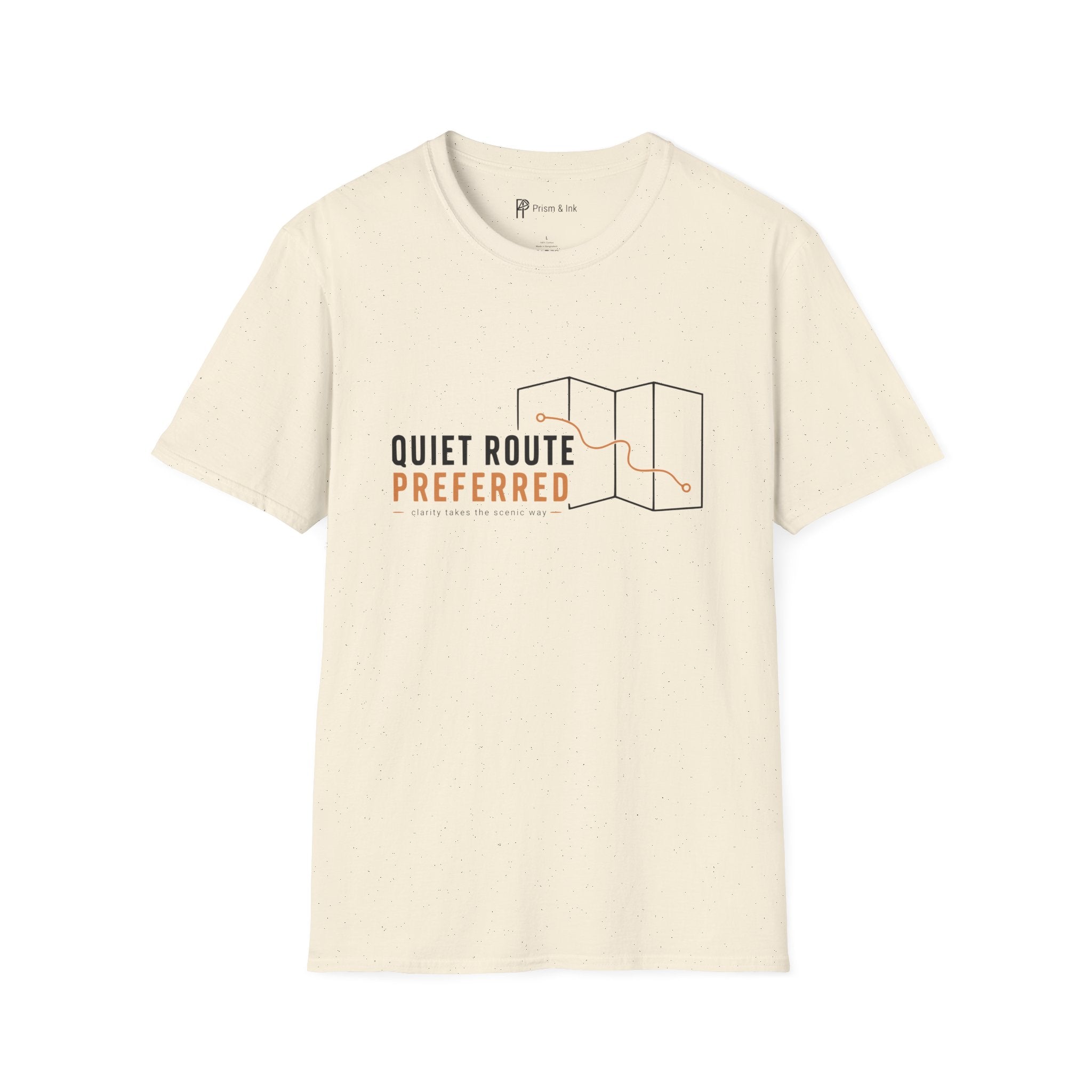 Quiet Route Preferred Minimalist Scenic Route T-Shirt