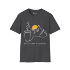 Early Climbs & Caffeine T-Shirt