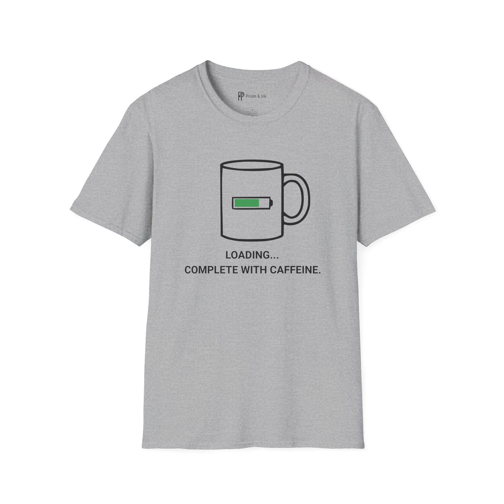 Caffeine Loading Battery T-Shirt