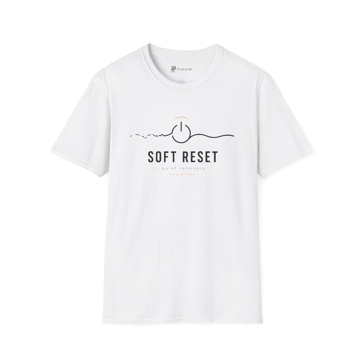 Soft Reset Quiet Recovery Minimalist T-Shirt