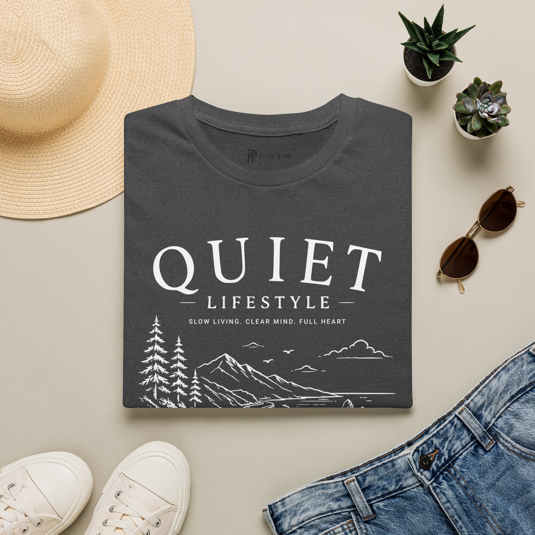 Quiet Lifestyle Coastal Road Coffee T-Shirt