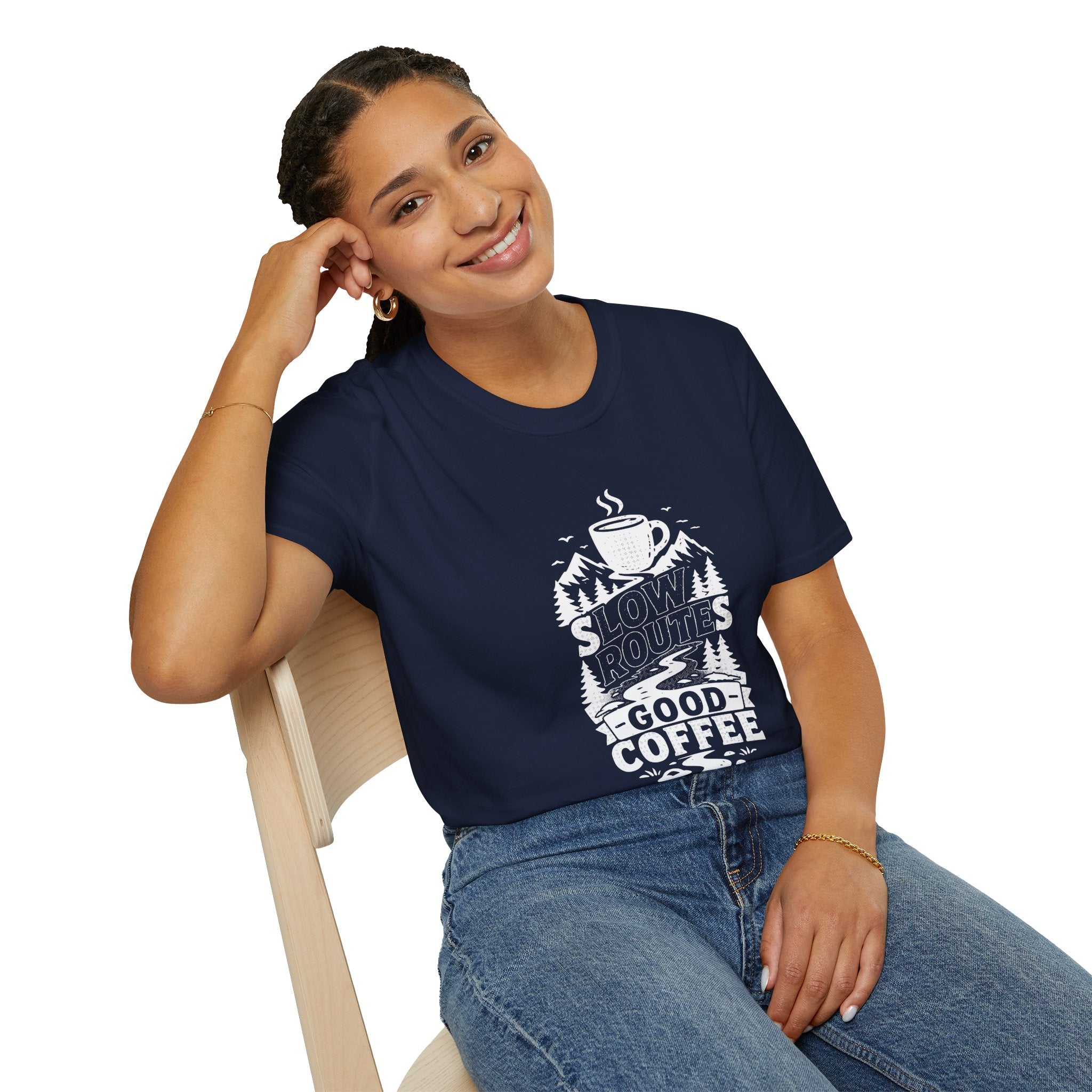 Slow Routes Good Coffee T-Shirt