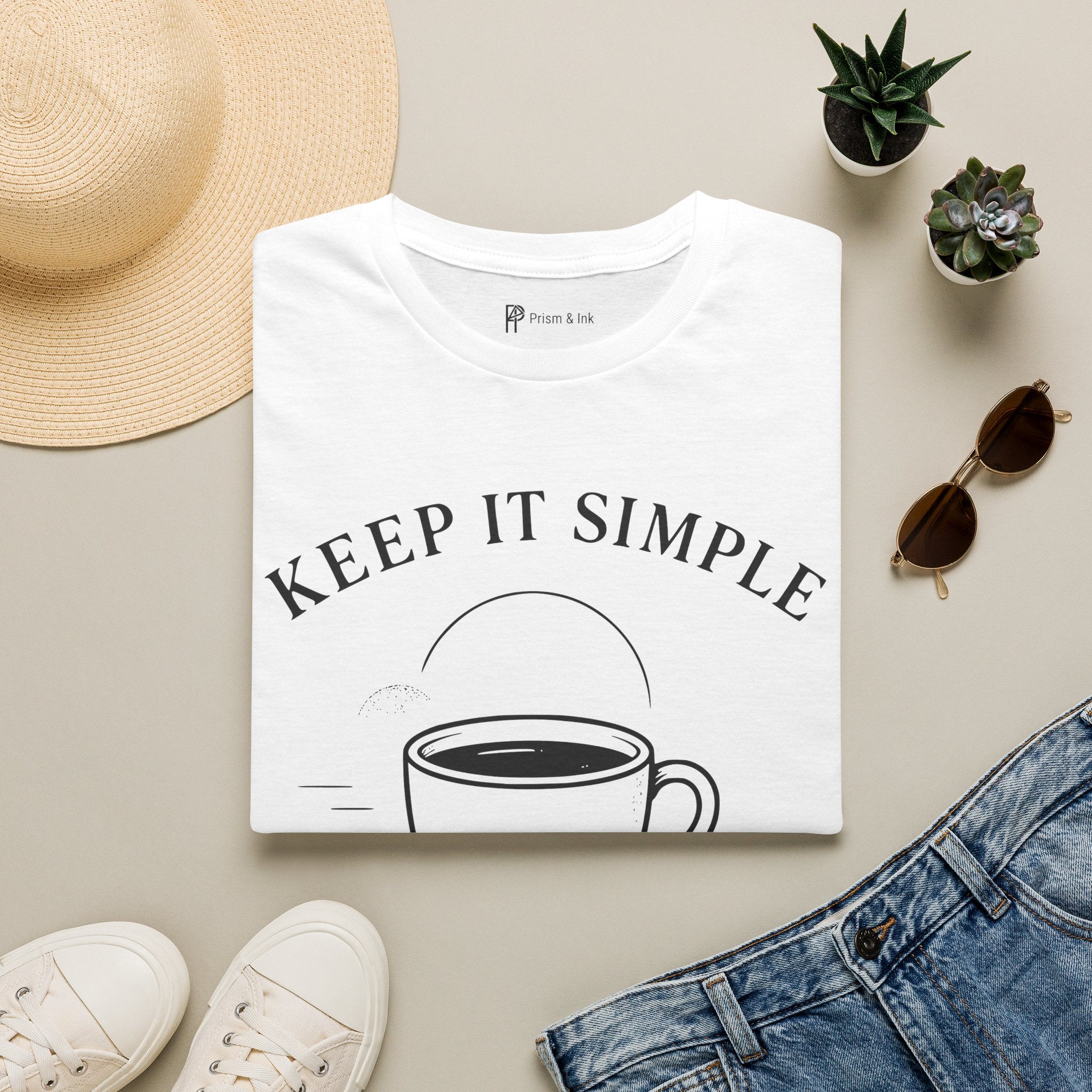 Keep It Simple Just Coffee T-Shirt