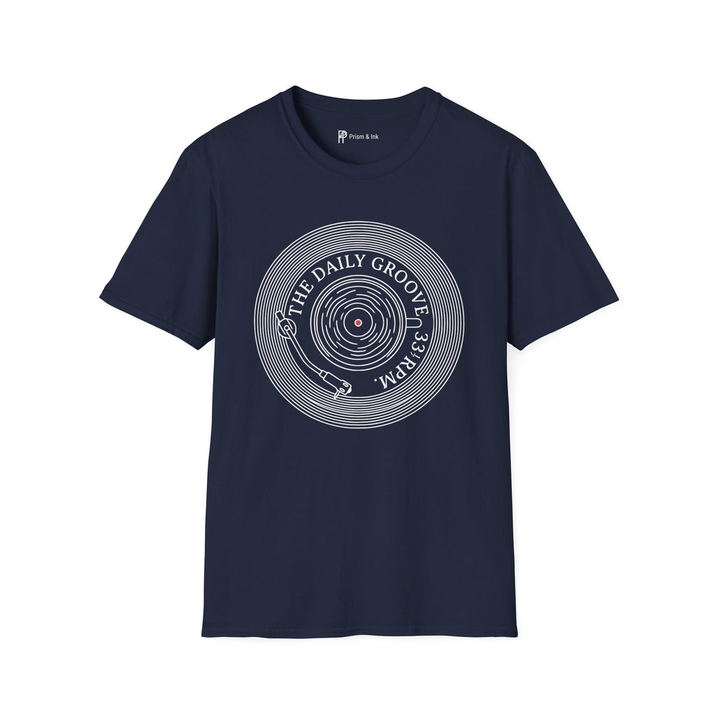 The Daily Groove Vinyl Record Coffee T-Shirt