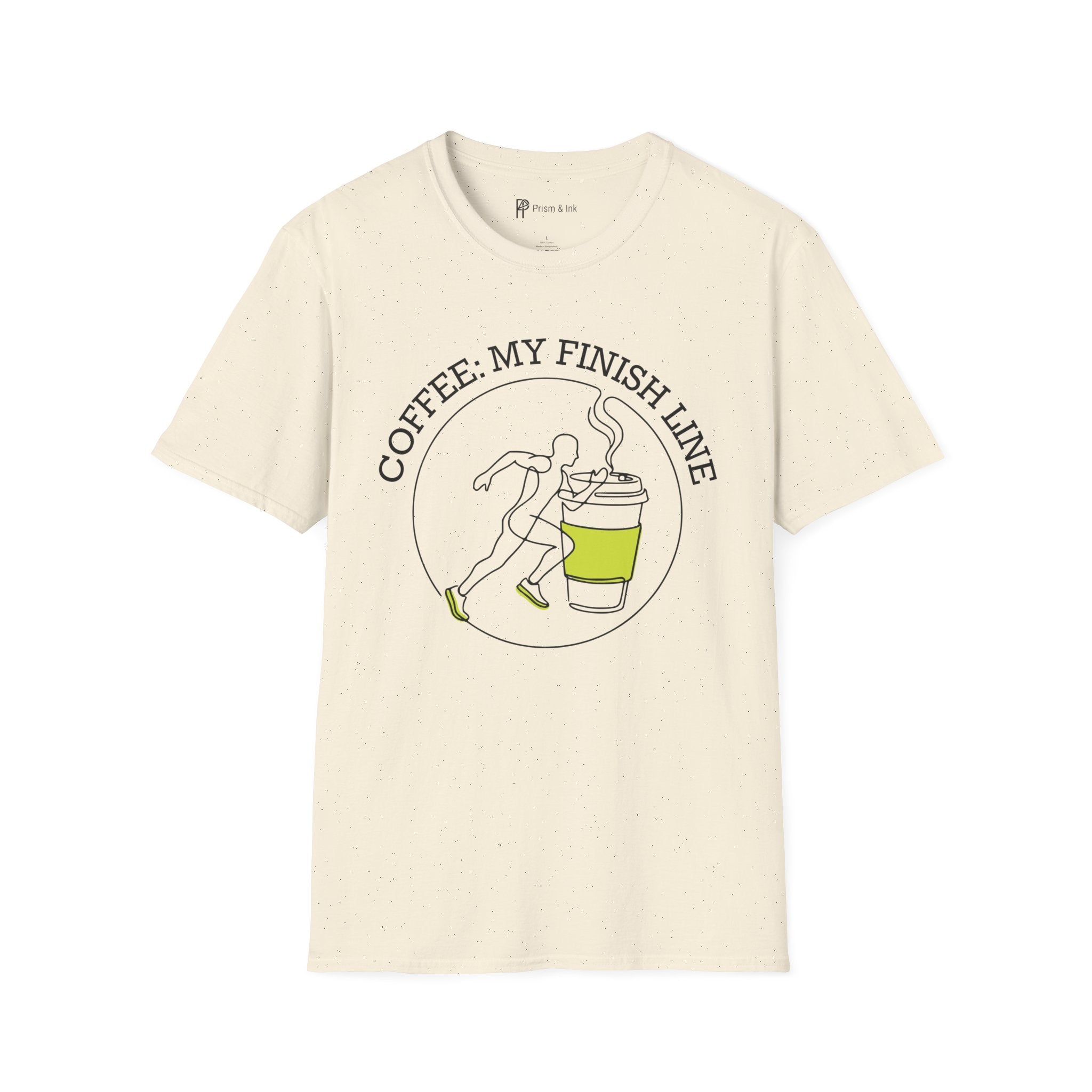 Coffee My Finish Line Running T-Shirt