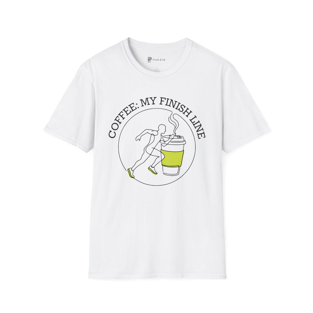 Coffee My Finish Line Running T-Shirt