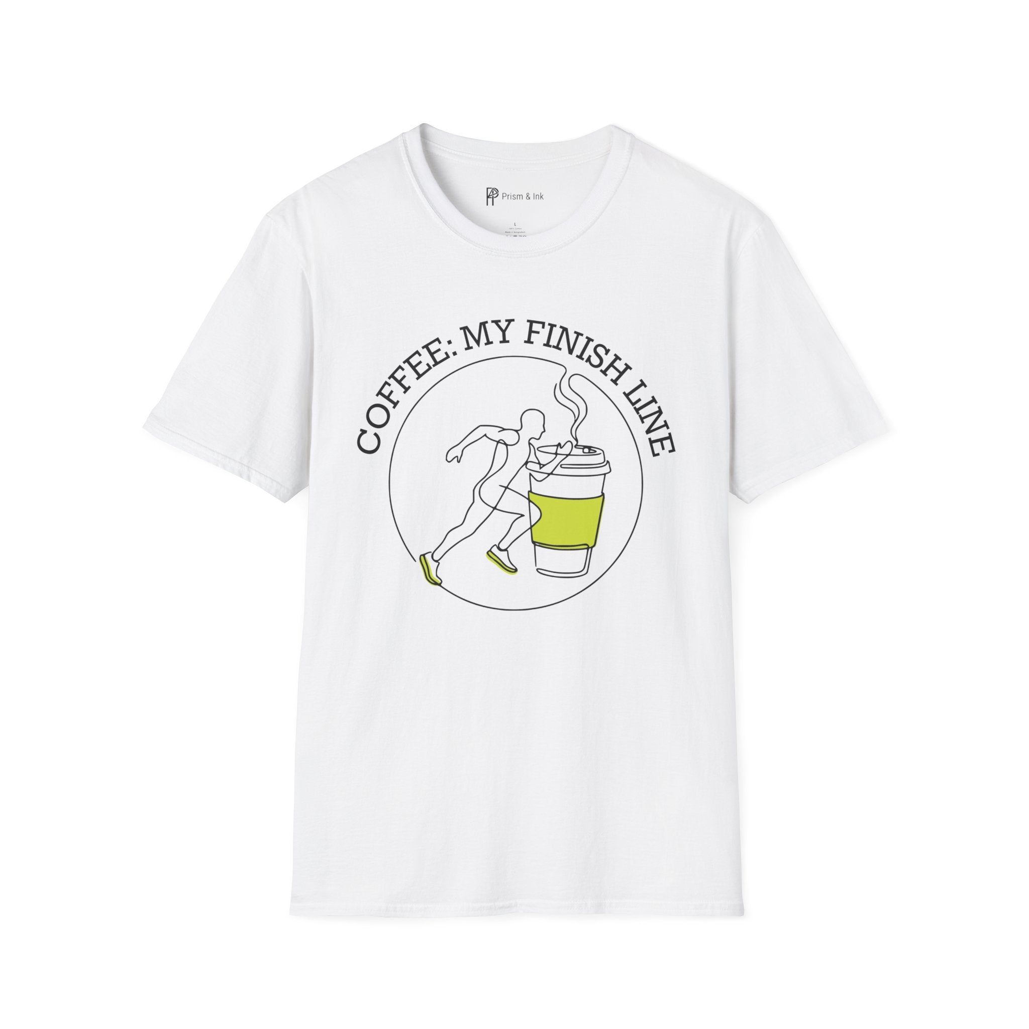 Coffee My Finish Line Running T-Shirt