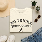 No Tricks Quiet Coffee Halloween T-Shirt