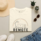 Remote By Choice Minimalist Work From Home T-Shirt