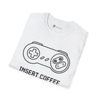 Insert Coffee to Continue Gamer T-Shirt