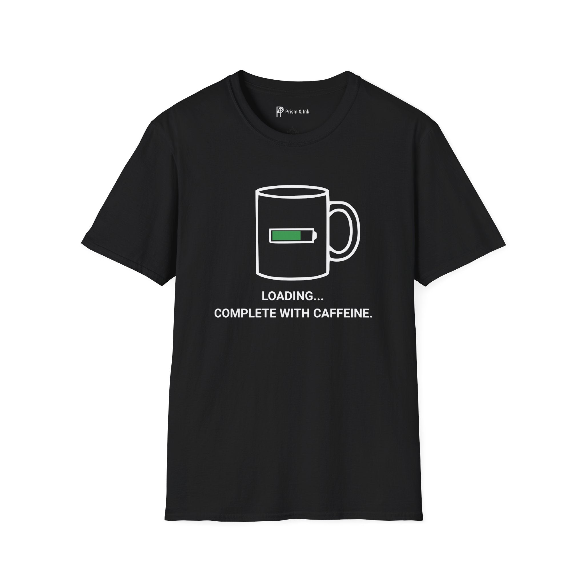 Caffeine Loading Battery T-Shirt