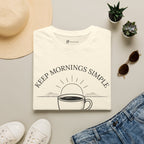 Keep Mornings Simple Coffee T-Shirt