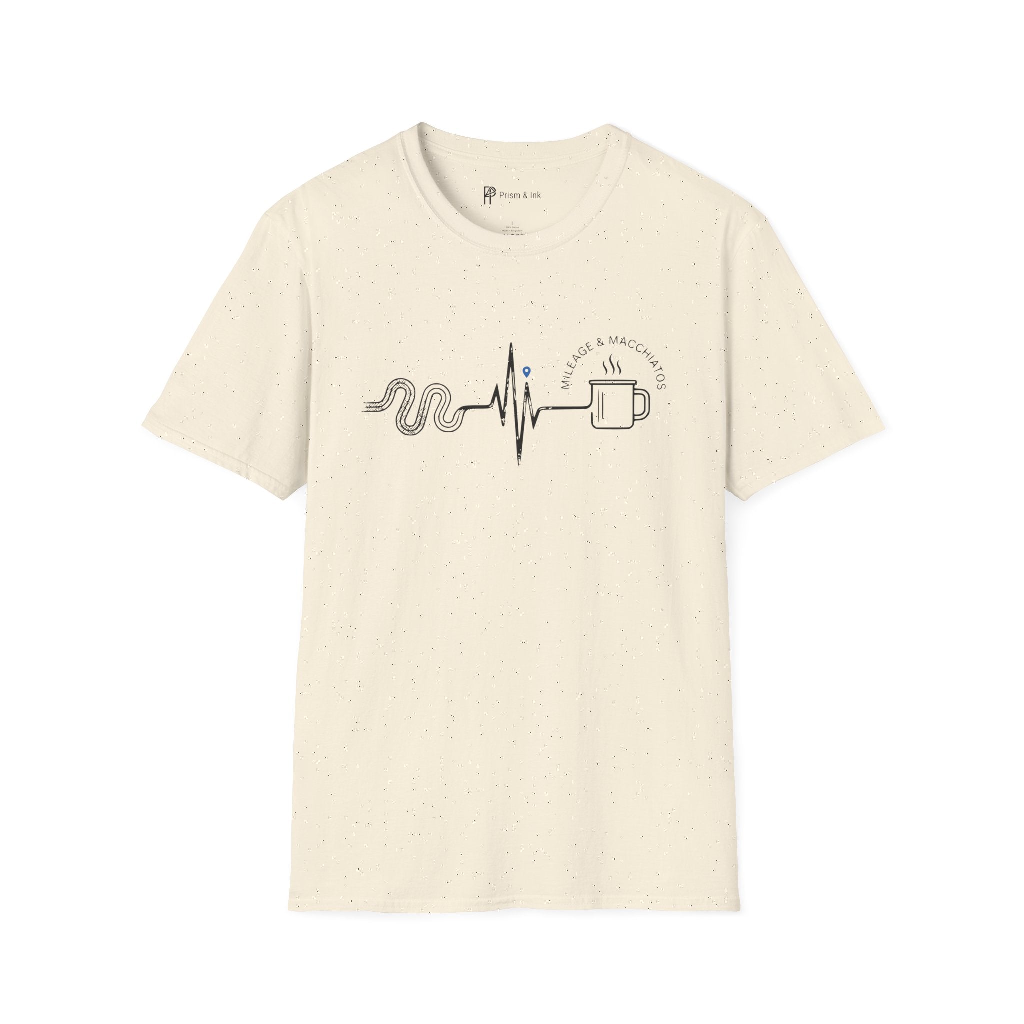 Mileage & Macchiatos Road Trip T-Shirt