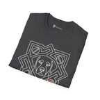 Pattern of Love Minimalist Dog & Coffee Bean T-Shirt