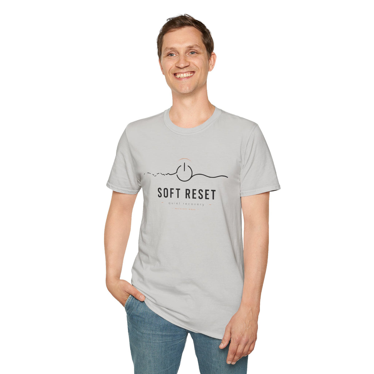 Soft Reset Quiet Recovery Minimalist T-Shirt