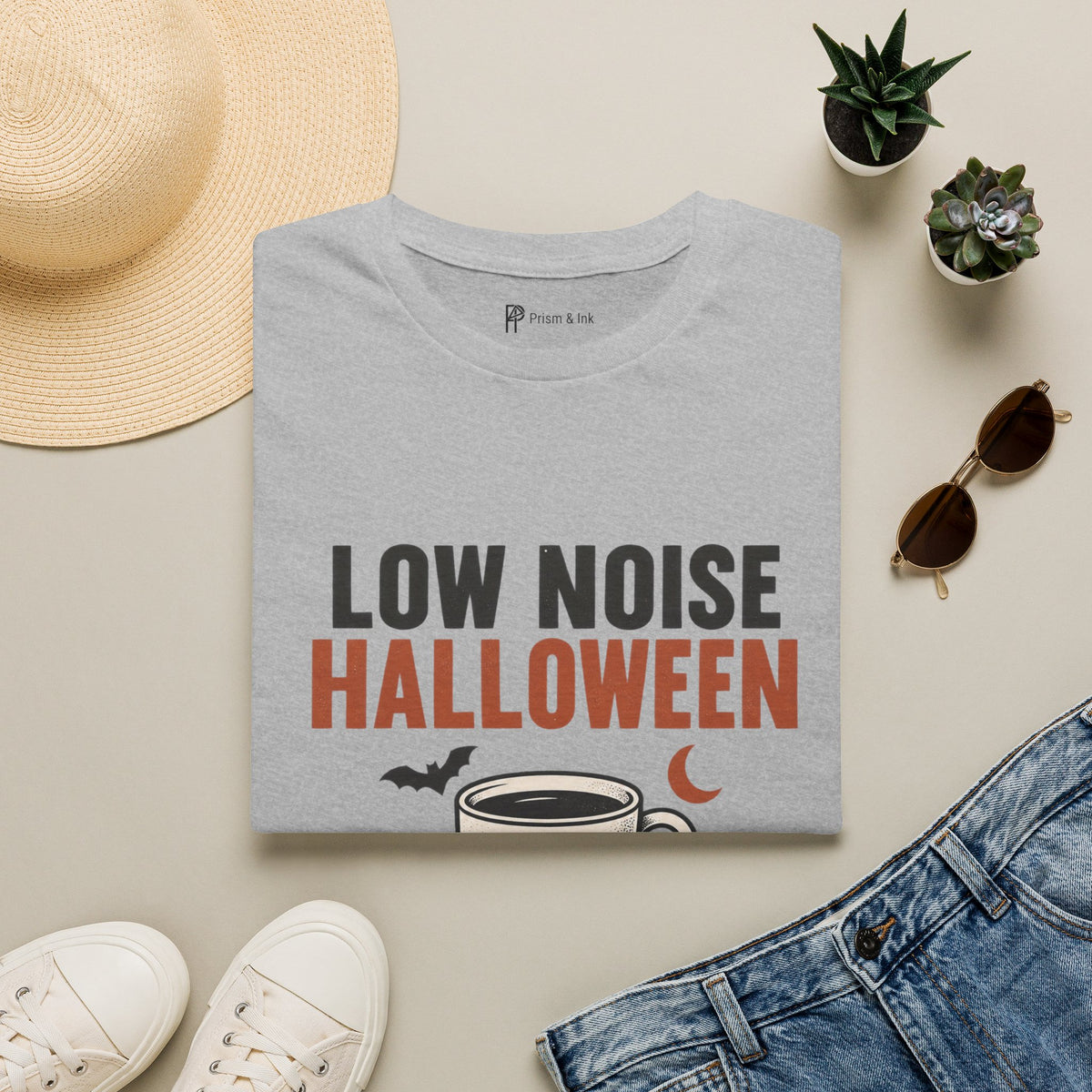 Low Noise Halloween Coffee T-Shirt