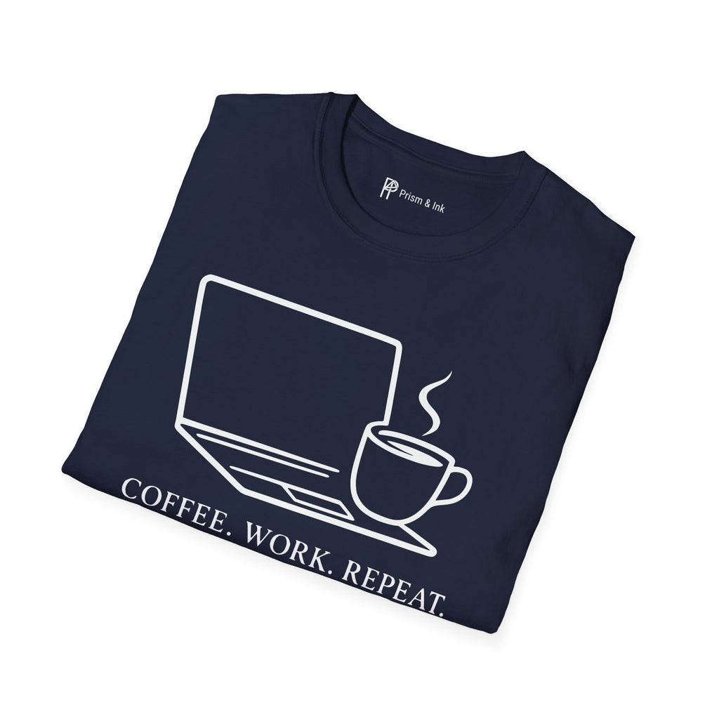 Coffee Work Repeat T-Shirt