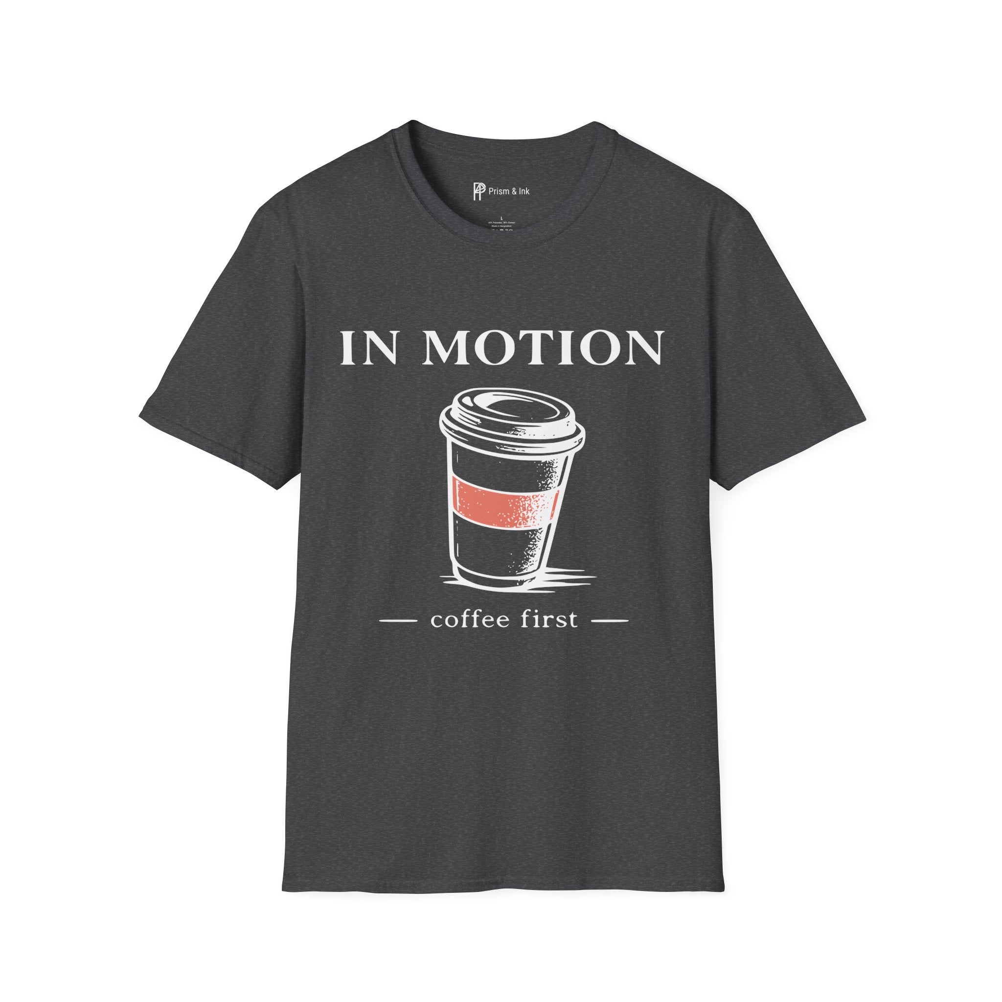 In Motion To-Go Coffee T-Shirt