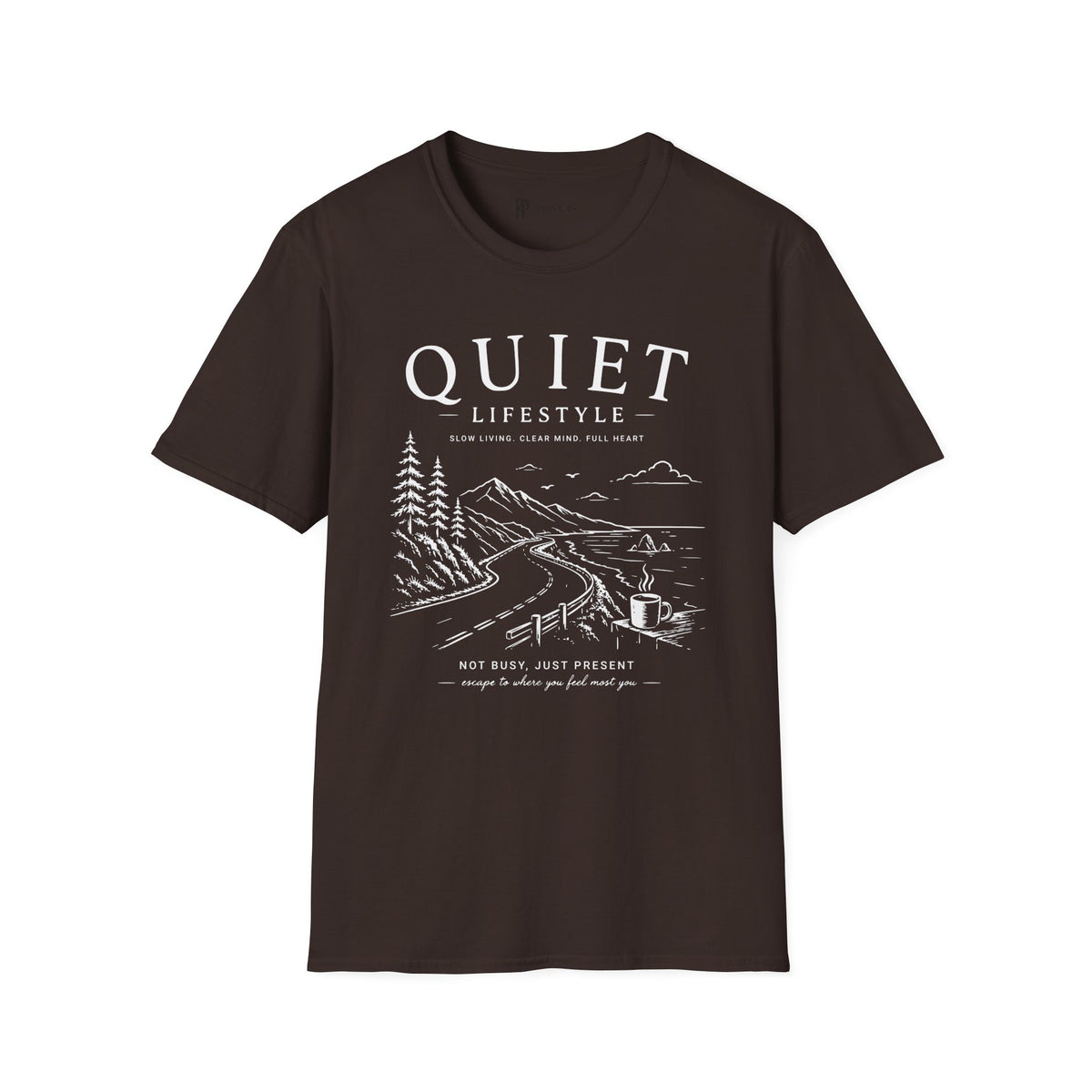 Quiet Lifestyle Coastal Road Coffee T-Shirt