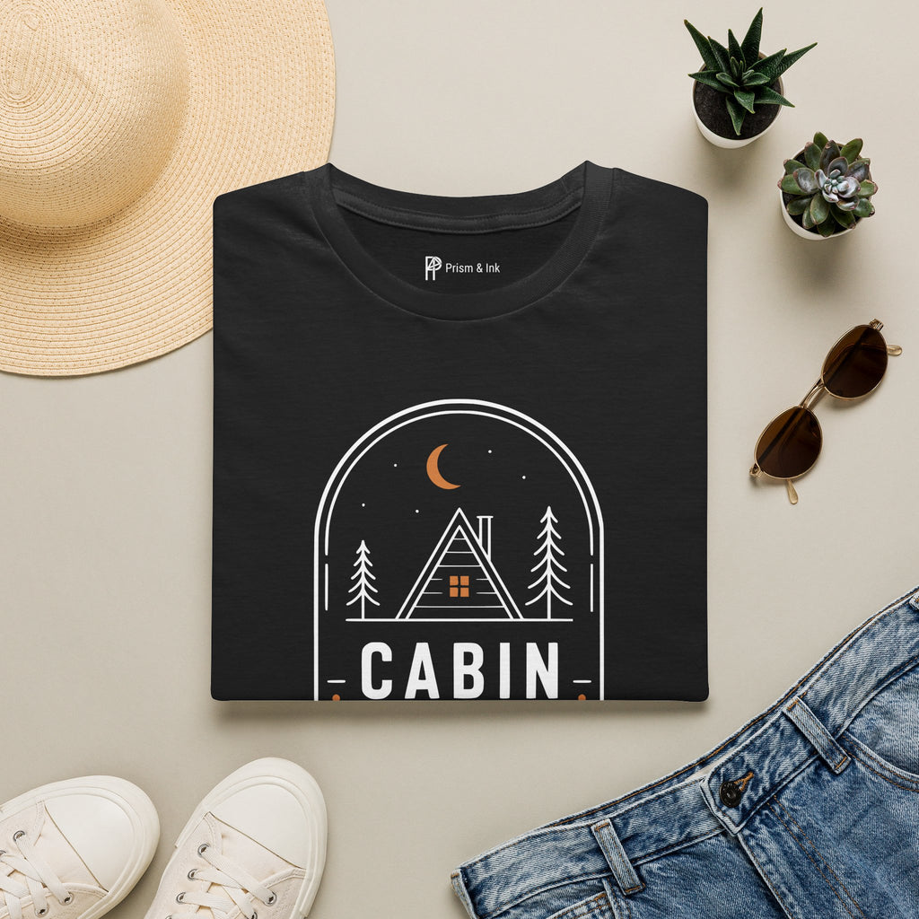 Cabin Mode Minimalist Slow Living Outdoor T-Shirt