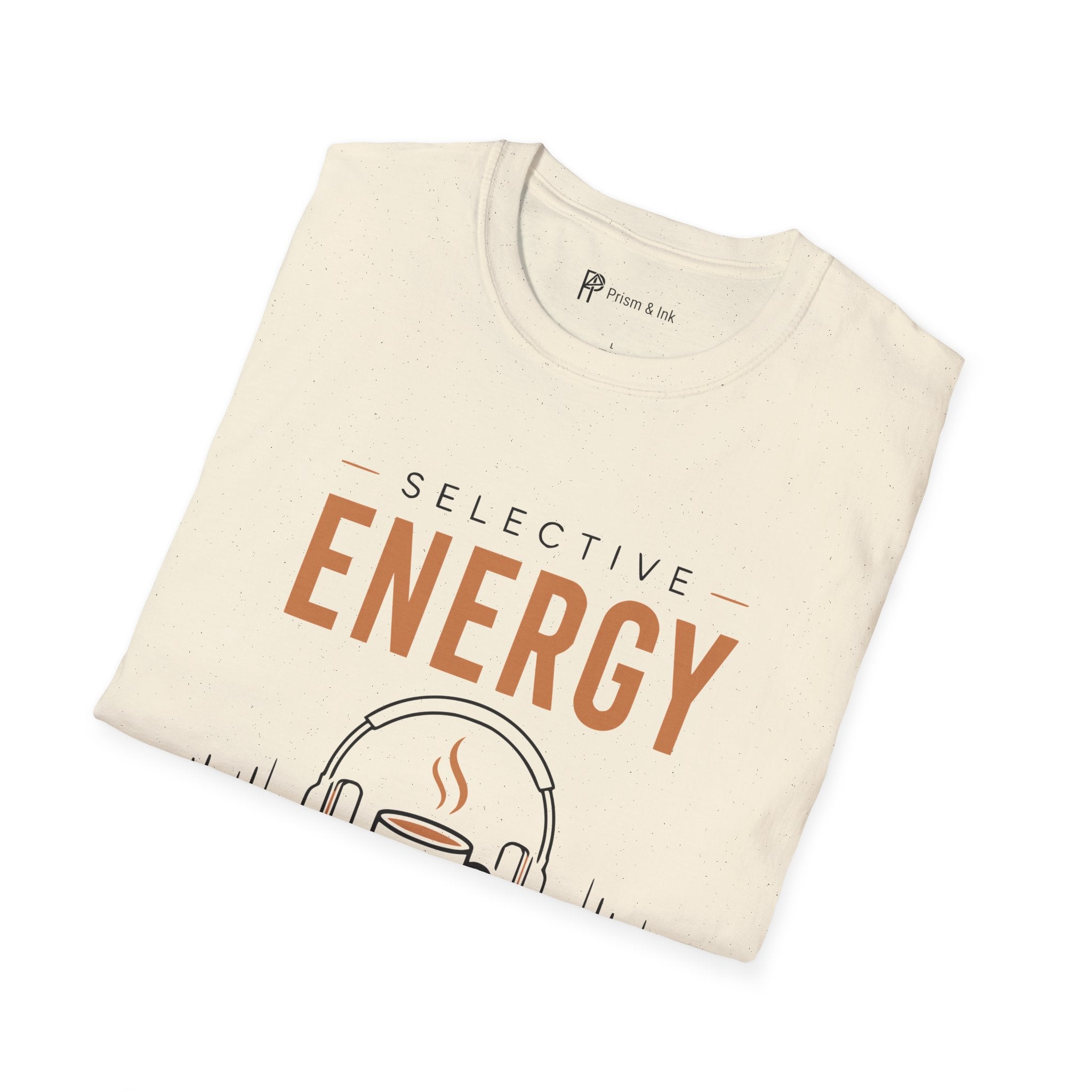 Selective Energy Coffee Headphones T-Shirt