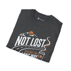 Not Lost Taking The Long Way Coffee T-Shirt
