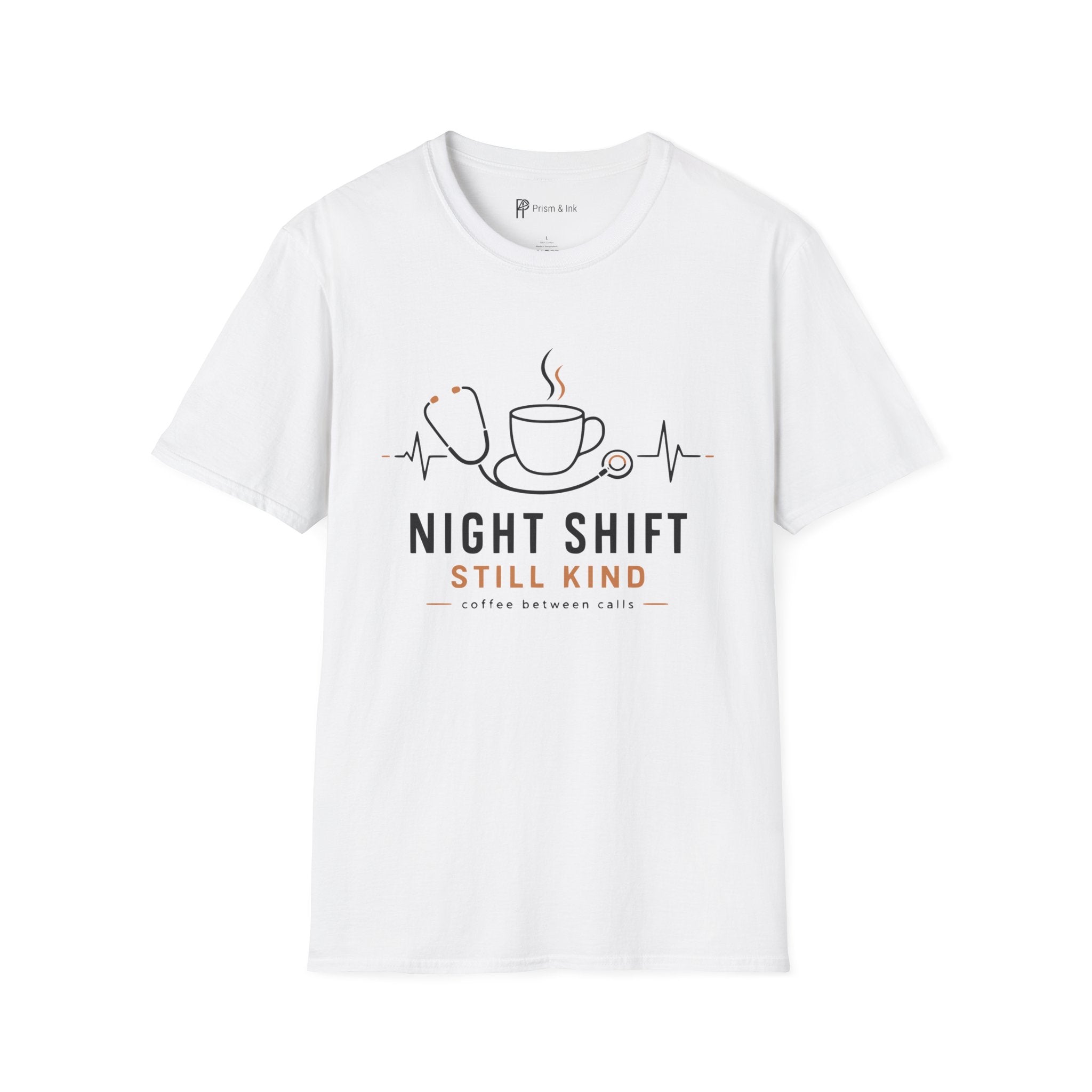 Night Shift Still Kind Nurse Coffee T-Shirt