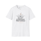 Quiet Company Preferred Book Lover Minimalist T-Shirt