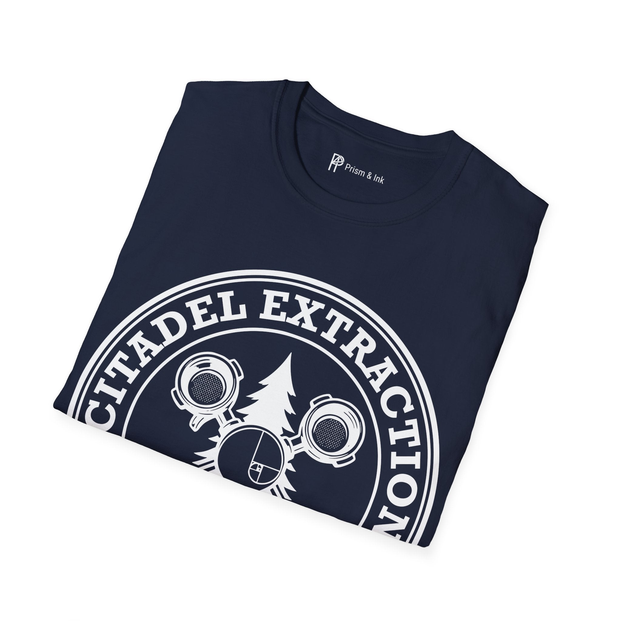 Citadel Extraction Guild T-Shirt — Professional Barista Badge & Golden Ratio