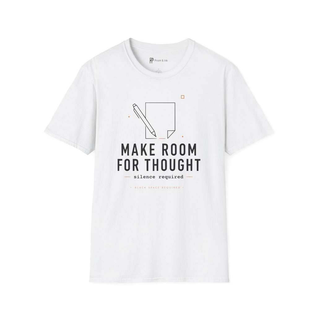 Make Room For Thought Minimalist Introvert T-Shirt