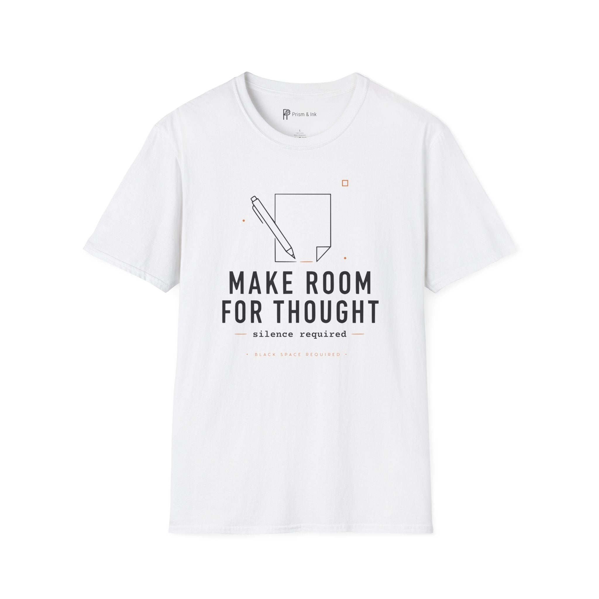 Make Room For Thought Minimalist Introvert T-Shirt