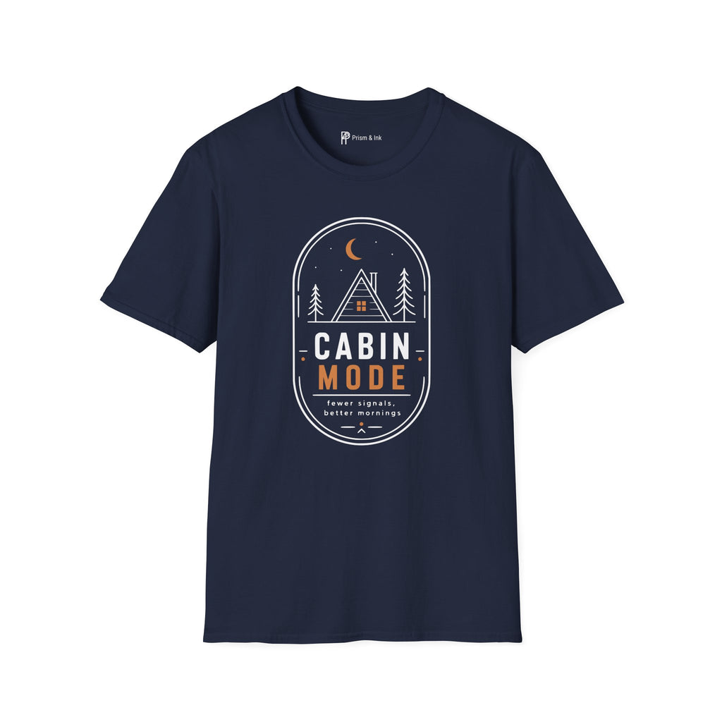 Cabin Mode Minimalist Slow Living Outdoor T-Shirt