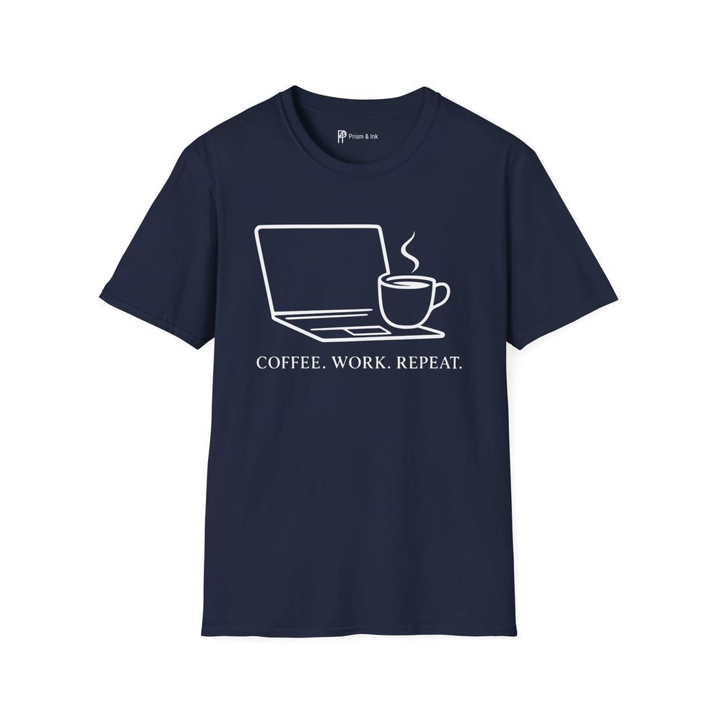 Coffee Work Repeat T-Shirt