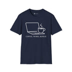 Coffee Work Repeat T-Shirt