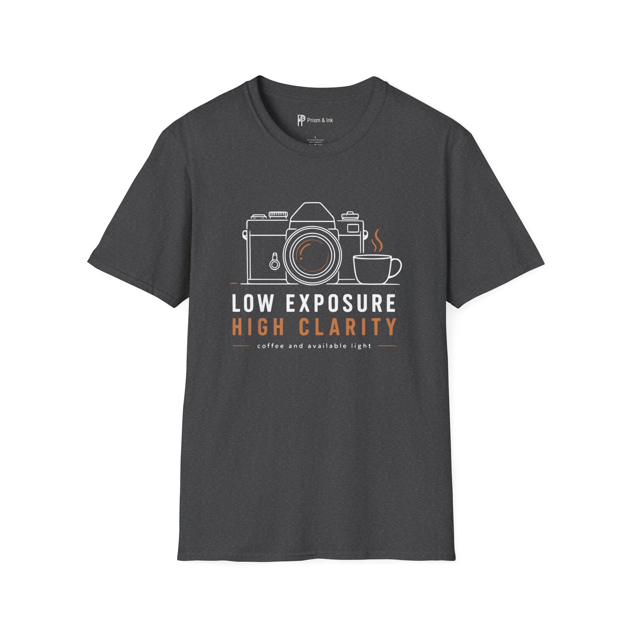 Low Exposure High Clarity Photographer Coffee T-Shirt