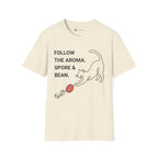 Follow the Aroma Cat Coffee T-Shirt