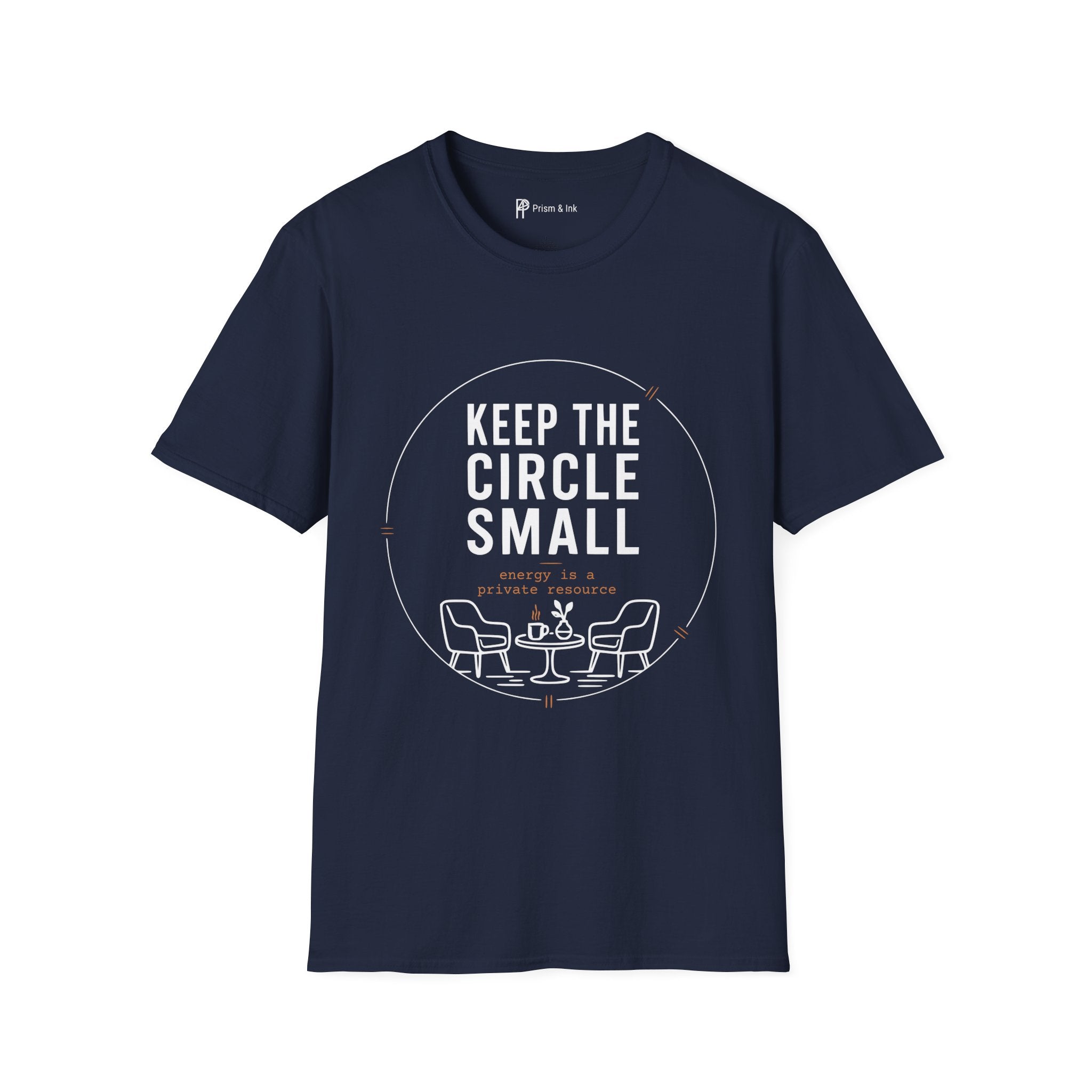 Keep The Circle Small Introvert Coffee T-Shirt