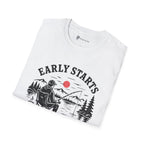 Early Starts Coffee & Quiet Water T-Shirt
