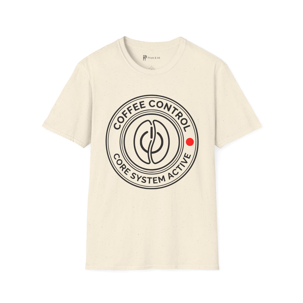 Coffee Control T-Shirt — Power Bean Core System Active Graph