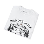 "Wander Slow" Mountain Trail T-Shirt