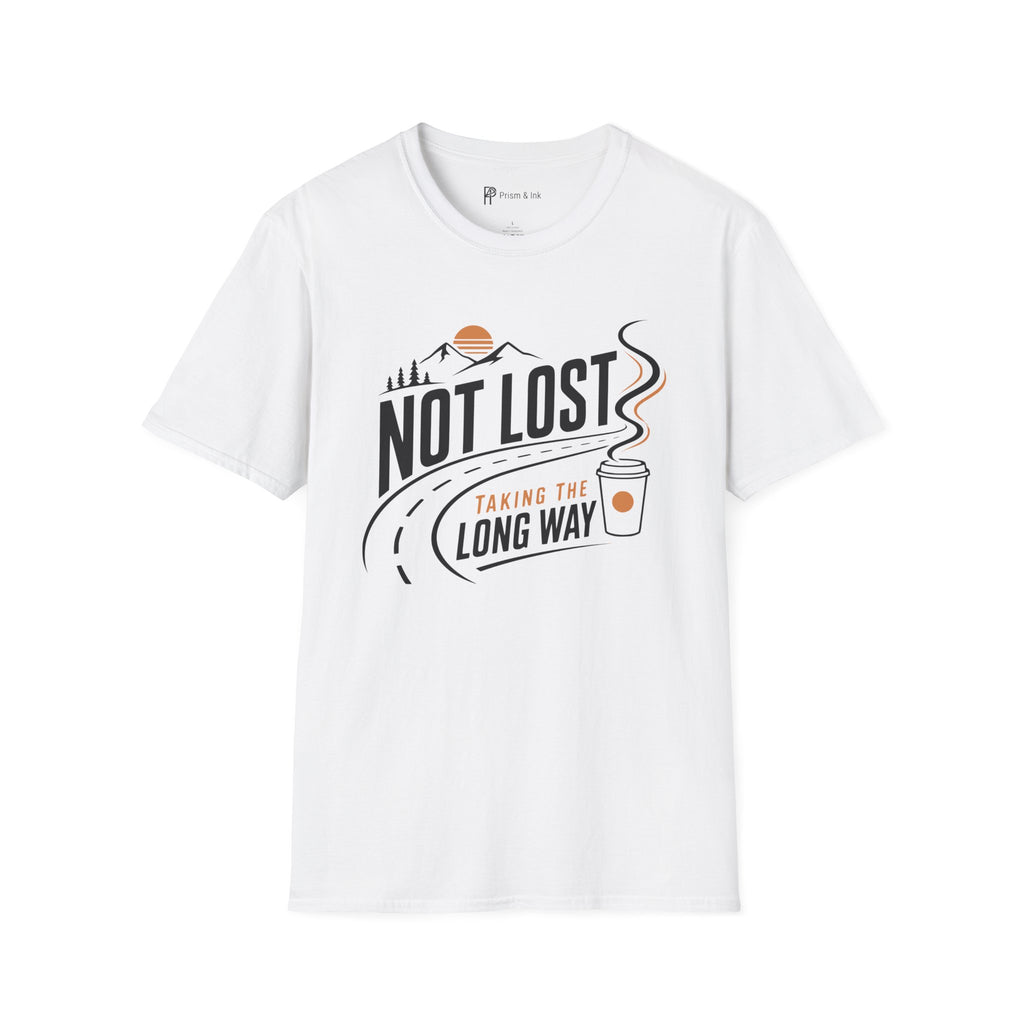 Not Lost Taking The Long Way Coffee T-Shirt