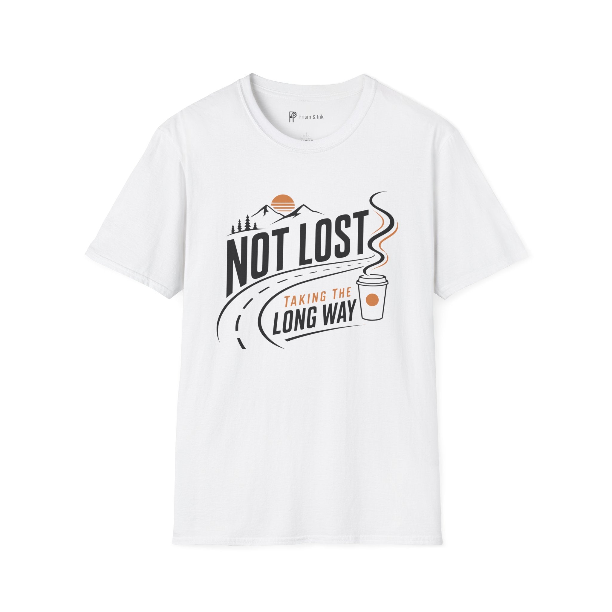 Not Lost Taking The Long Way Coffee T-Shirt
