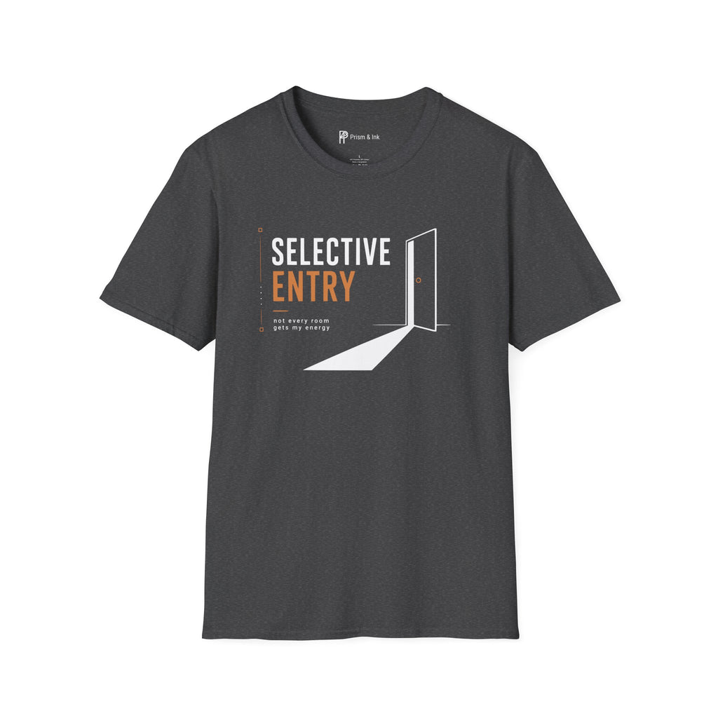 Selective Entry Minimalist Introvert Boundary T-Shirt