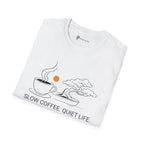 Slow Coffee Quiet Life Bonsai T-Shirt
