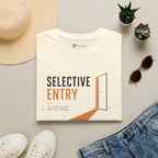Selective Entry Minimalist Introvert Boundary T-Shirt