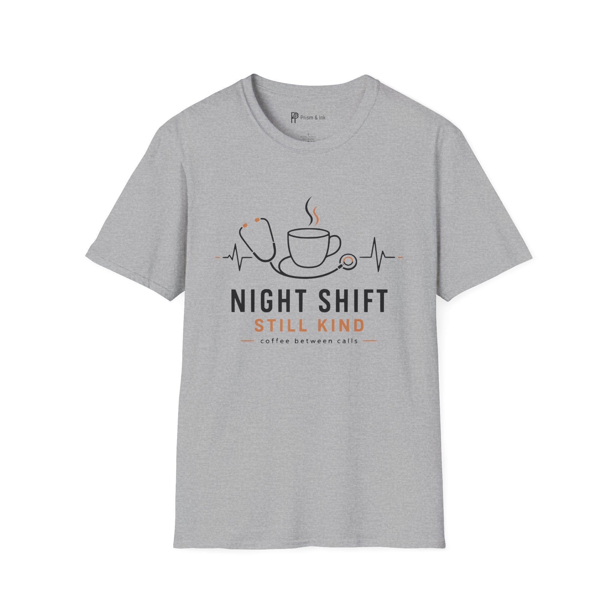 Night Shift Still Kind Nurse Coffee T-Shirt