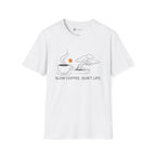 Slow Coffee Quiet Life Bonsai T-Shirt