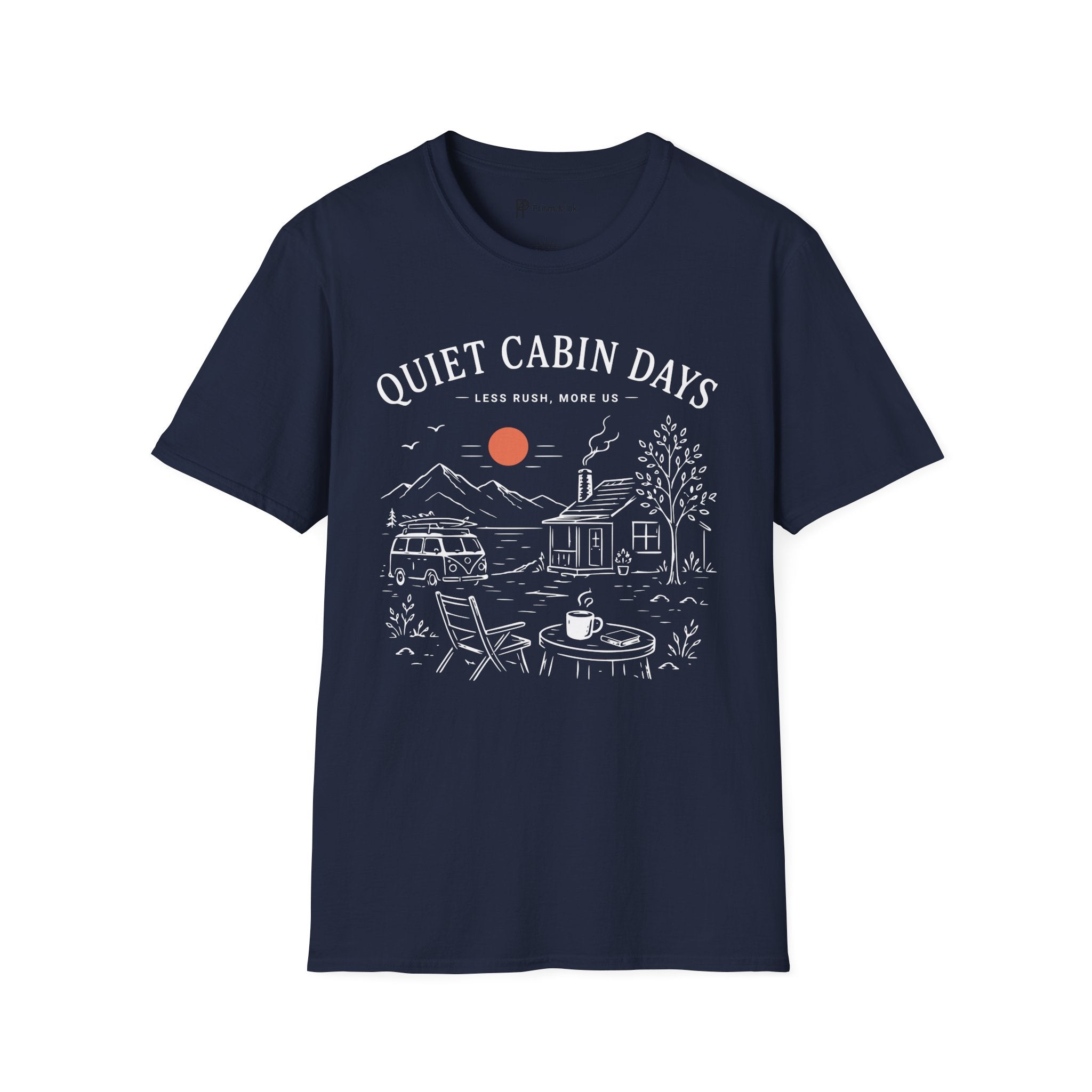 Quiet Cabin Days Coffee Escape T-Shirt